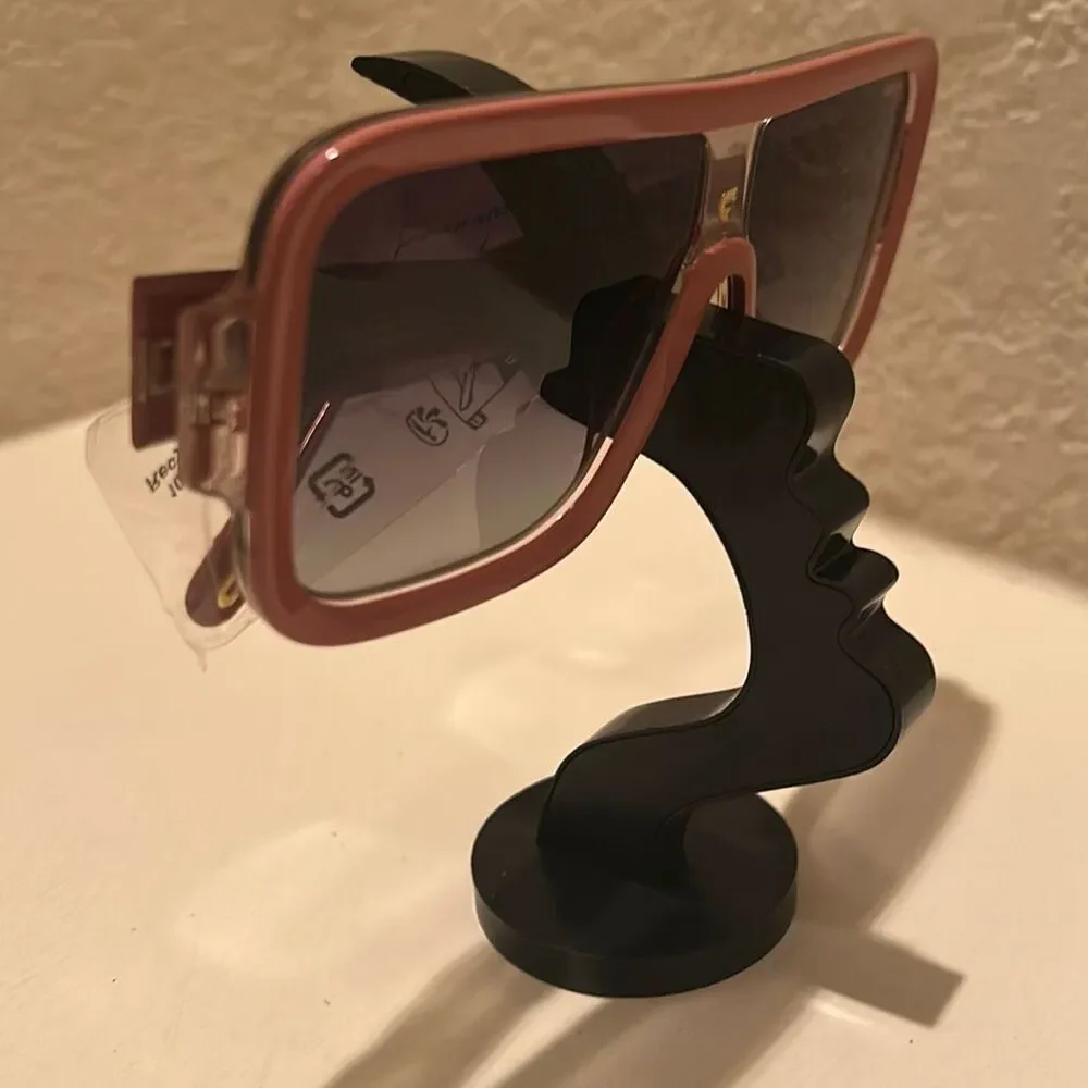 Carrera Thick Frame Sunglasses Flaglab 14 Nude Pink Oversized Bold Streetwear